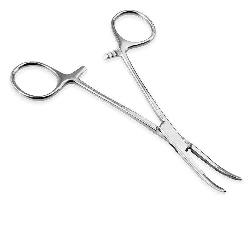 Stainless Steel Piercing Clamps – Round & Triangle Forceps Piercing Forceps Clamp PLUSH F