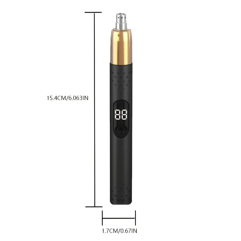 Unisex Electric Nose & Ear Hair Trimmer USB Rechargeable Nose & Ear Trimmer PLUSH