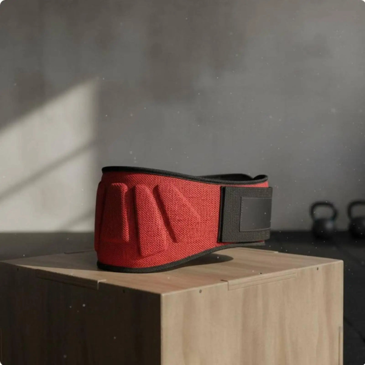 Weightlifting Belt Hook & Loop Steel Buckle | Gym Back Support Weightlifting Belt PLUSH