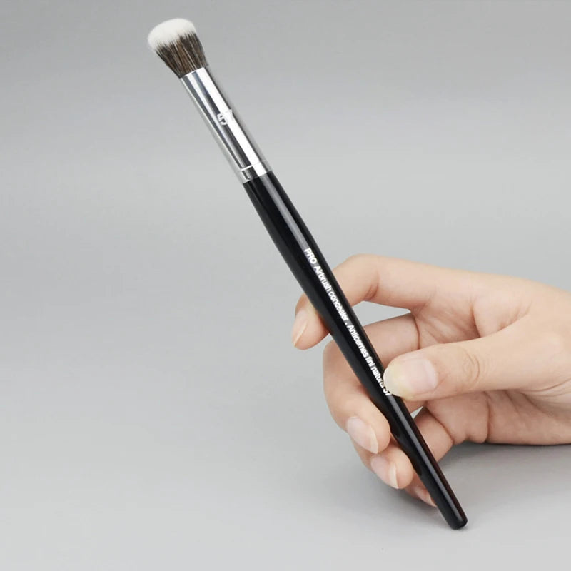 PRO #57 Round Concealer Brush – Vegan Synthetic Buffing Brush Concealer Makeup Brush PLUSH