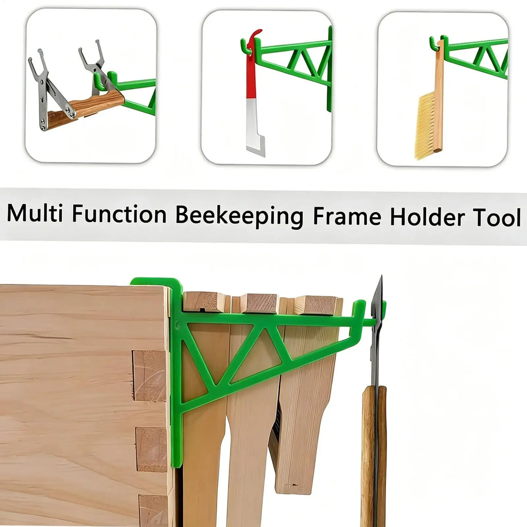 Beehive Frame Holder 2Pcs – Heavy Duty Plastic Beekeeping Perch Beekeeping Frame Holder PLUSH
