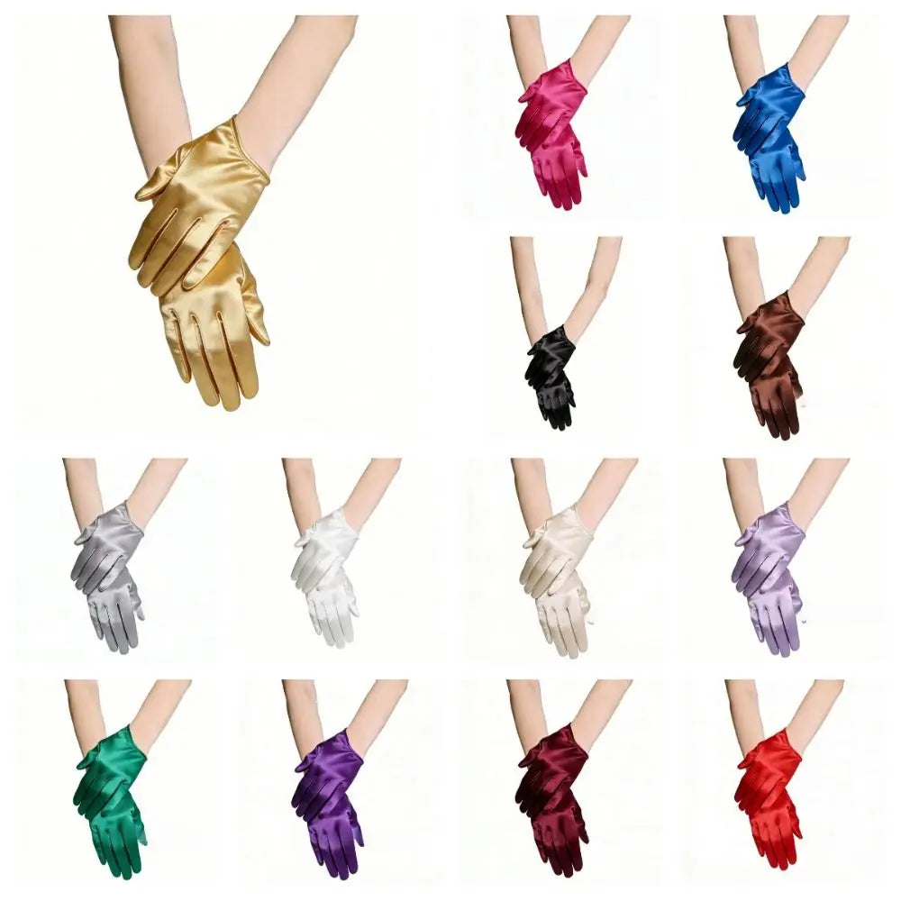 Anti-Slip Half Finger Dance Gloves – Halloween Cosplay Fingerless Dance Gloves PLUSH