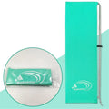 Flannel Drawstring Badminton Racket Cover Bag – 72x23cm Racket Cover Bag PLUSH Green