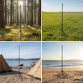 Telescoping Chimney Support Stand – Tent Heater Pipe Stand Chimney Support Stand PLUSH Default Title