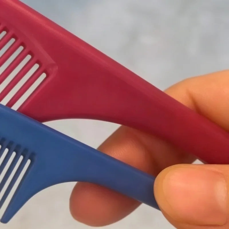 Sharp Pointed Tail Comb – Fine Teeth Hair Styling for Girls Hair Styling Comb PLUSH