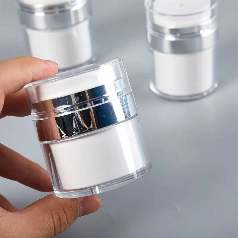 Airless Vacuum Pump Bottle 15/30/50ml – Refillable Skincare Refillable Pump Bottle PLUSH