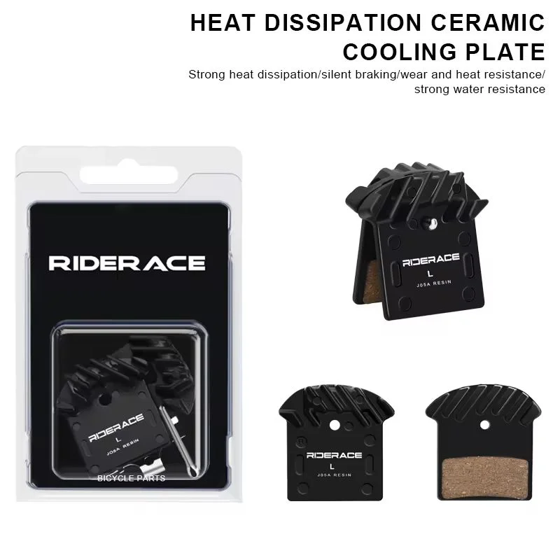 RIDERACE Ceramic MTB Disc Brake Pads – Shimano J05A J04C J02A Disc Brake Pads PLUSH
