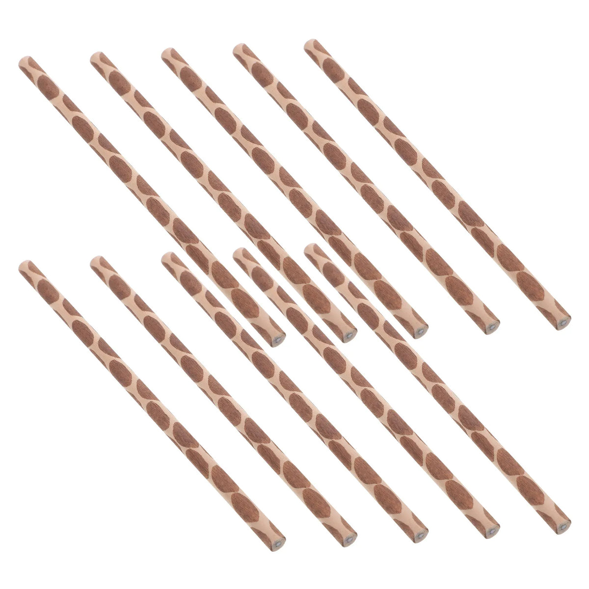 10pcs Hand-Painted Animal Wooden Pencils | Kids Party Favors Novelty Wooden Pencils PLUSH