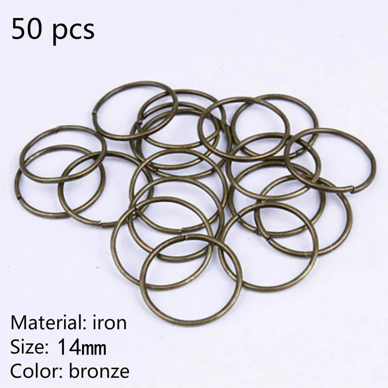 30pcs Dreadlock Braid Beads – Mixed Charm Hair Rings Set Hair Braid Beads PLUSH 50pcs 14mm NO.17