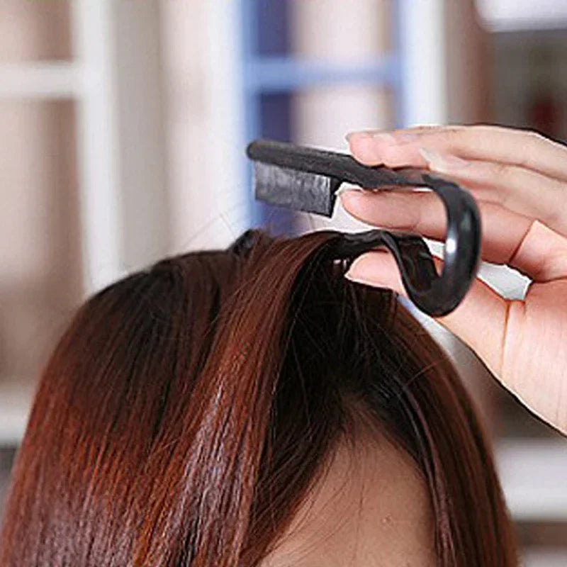 V-Type Hair Straightener Comb – Anti-Static Styling Tool 2pk Hair Styling Comb PLUSH