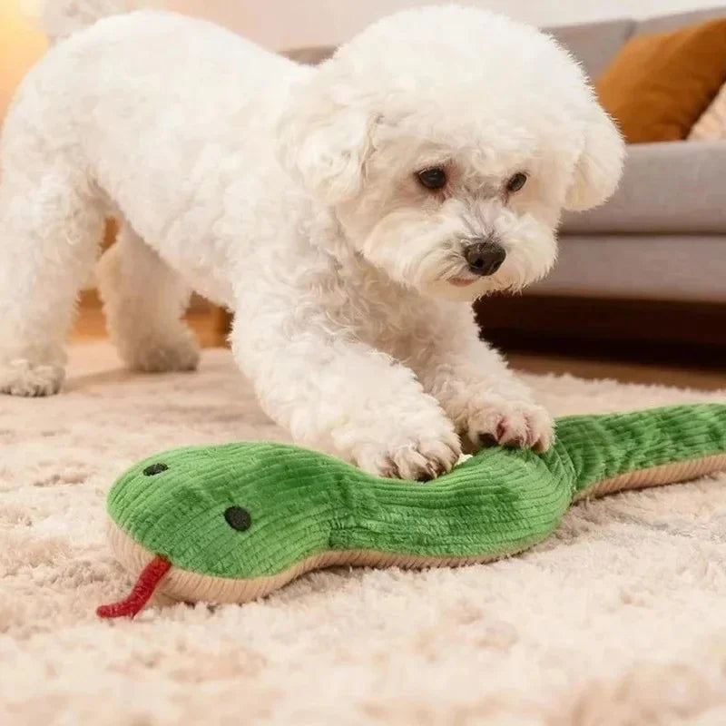 16.5" Snake Plush Kick Toy for Indoor Cats & Dogs | Pet Toy Plush Pet Toy PLUSH