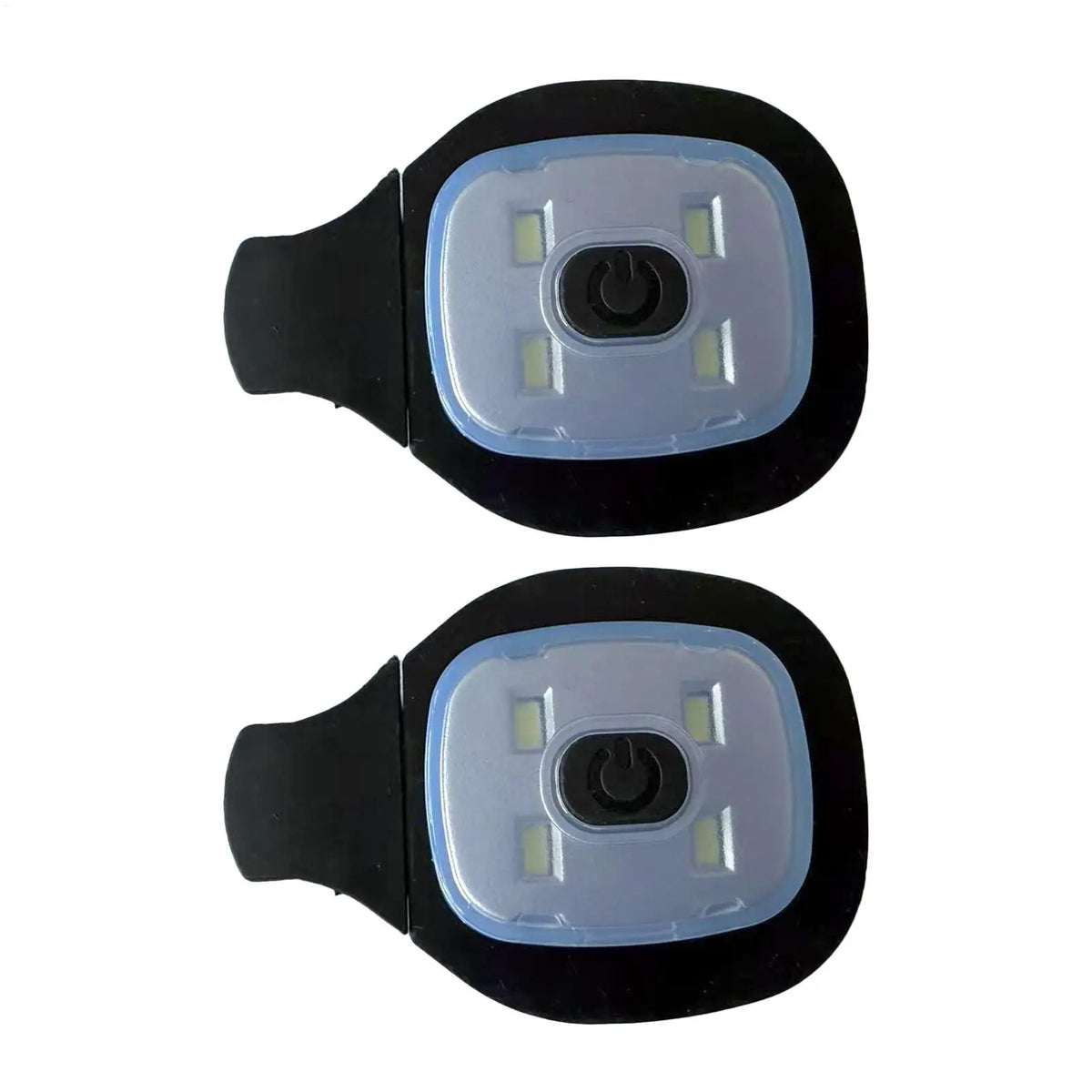 2-Pack USB Rechargeable LED Hat Clip Light | 3 Brightness Modes LED Hat Headlamp PLUSH