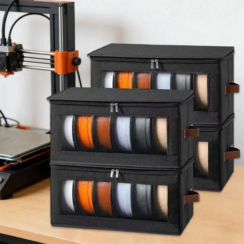 Foldable 3D Printer Filament Storage Bag & Holder Rack Filament Storage Bag PLUSH