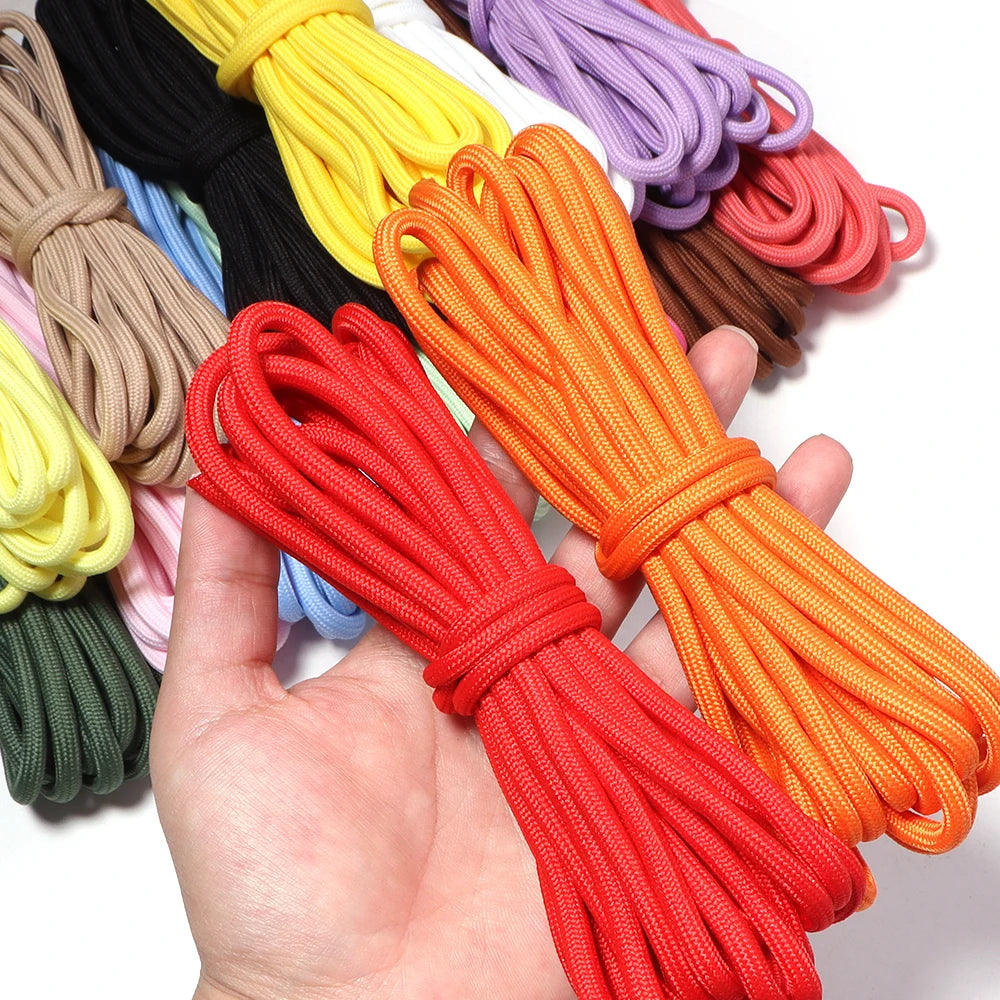 5 Yards 5mm Colorful Polyester Braided Rope – DIY Jewelry Cord Braided Craft Cord PLUSH