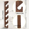 Wall Mounted Wooden Hat Rack – Baseball Cap Organizer 2-Pack Wall Hat Rack PLUSH 2Pcs