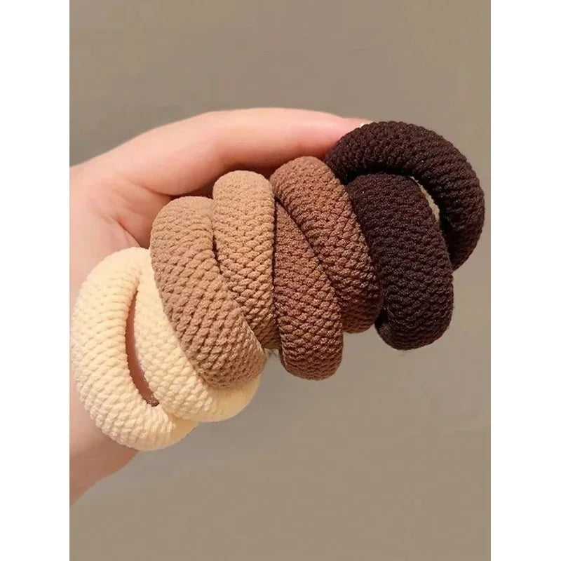 5/10 Pack Mix Color High Elasticity Scrunchies – Hair Ties Hair Scrunchies PLUSH