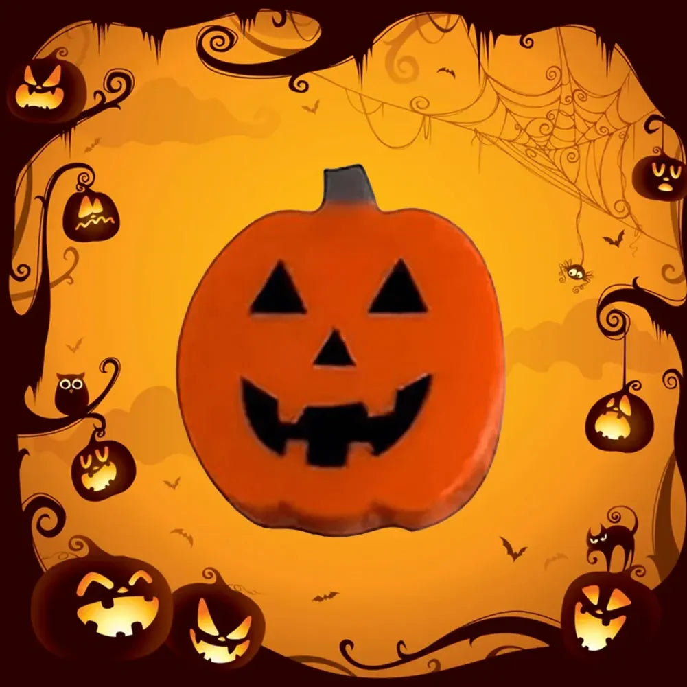 Halloween Pumpkin Silicone Cabinet Knob Covers – 5/10/15pcs Holiday Knob Covers PLUSH