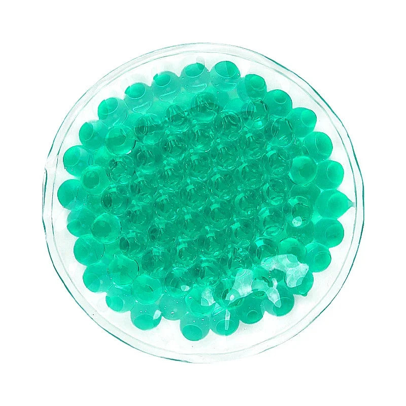 Reusable Hot & Cold Gel Eye Compress Pad – Cooling & Warming Eye Compress Pad PLUSH Green