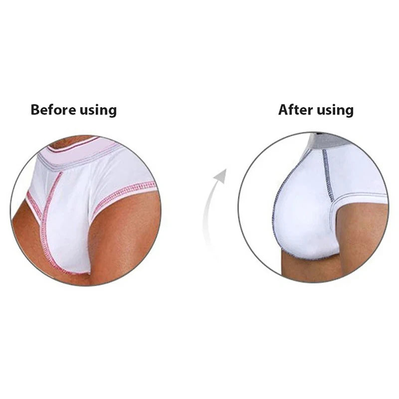 3D Silicone Pouch Underwear Insert – Crotch Enhancer Pad Underwear Insert Pad PLUSH