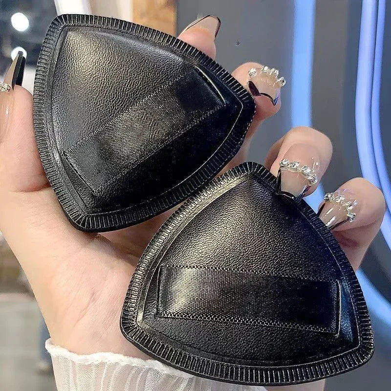 Black Pineapple Triangular Makeup Sponge Puff – 2 Styles Makeup Sponge Puff PLUSH