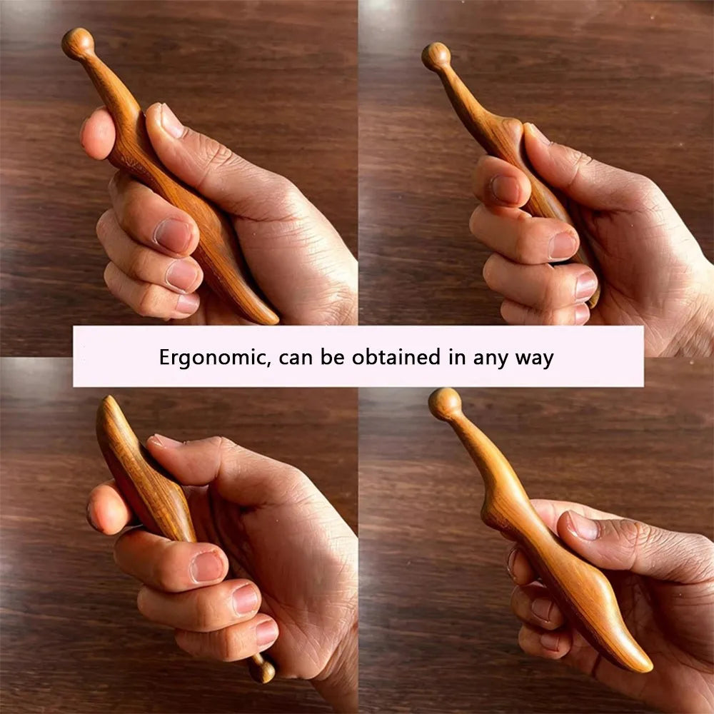 Sandalwood Acupressure Massage Stick – Body Hand & Foot Acupressure Massage Stick PLUSH