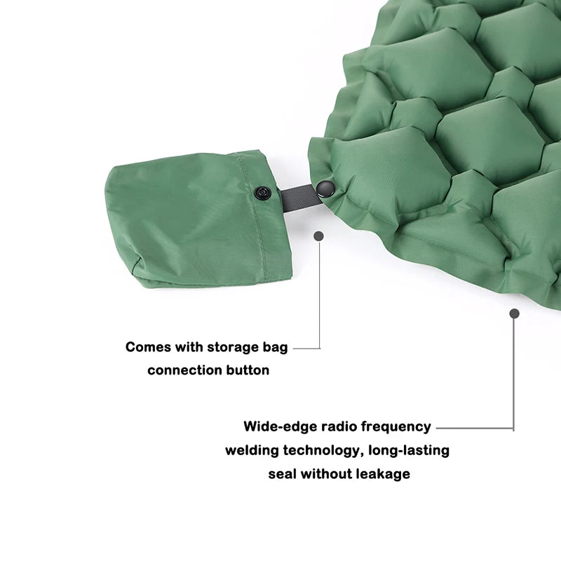 Inflatable Seat Cushion – Lightweight Travel & Camping Sitting Pad Inflatable Seat Cushion PLUSH