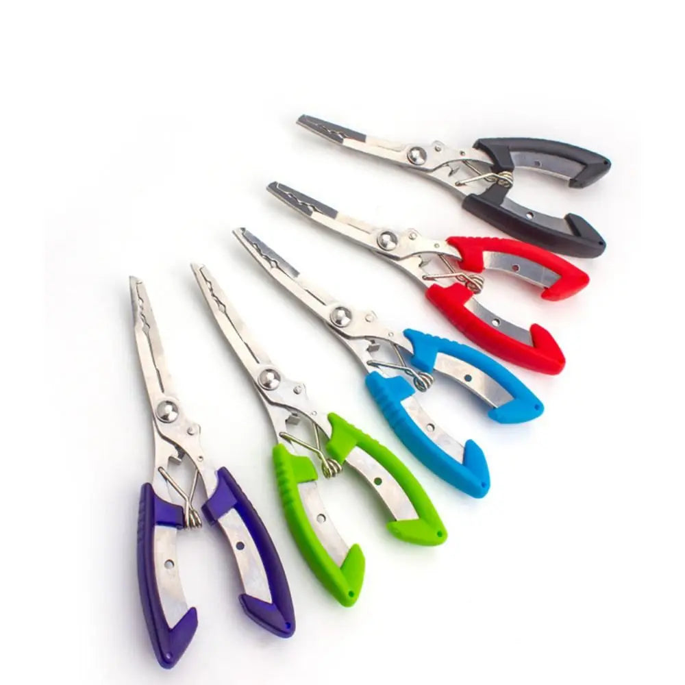 Stainless Steel Fishing Pliers – Curved Jaw & Hook Remover Fishing Pliers PLUSH