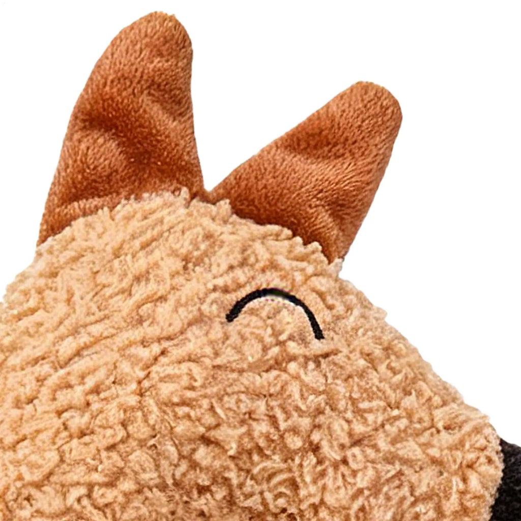 Interactive Plush Fox Chew & Squeak Toy for Cats & Dogs Pet Chew Toy PLUSH