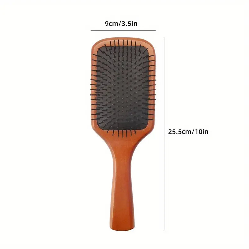 Wooden Airbag Massage Comb – Anti-Static Curly Hair Brush Hair Massage Comb PLUSH large