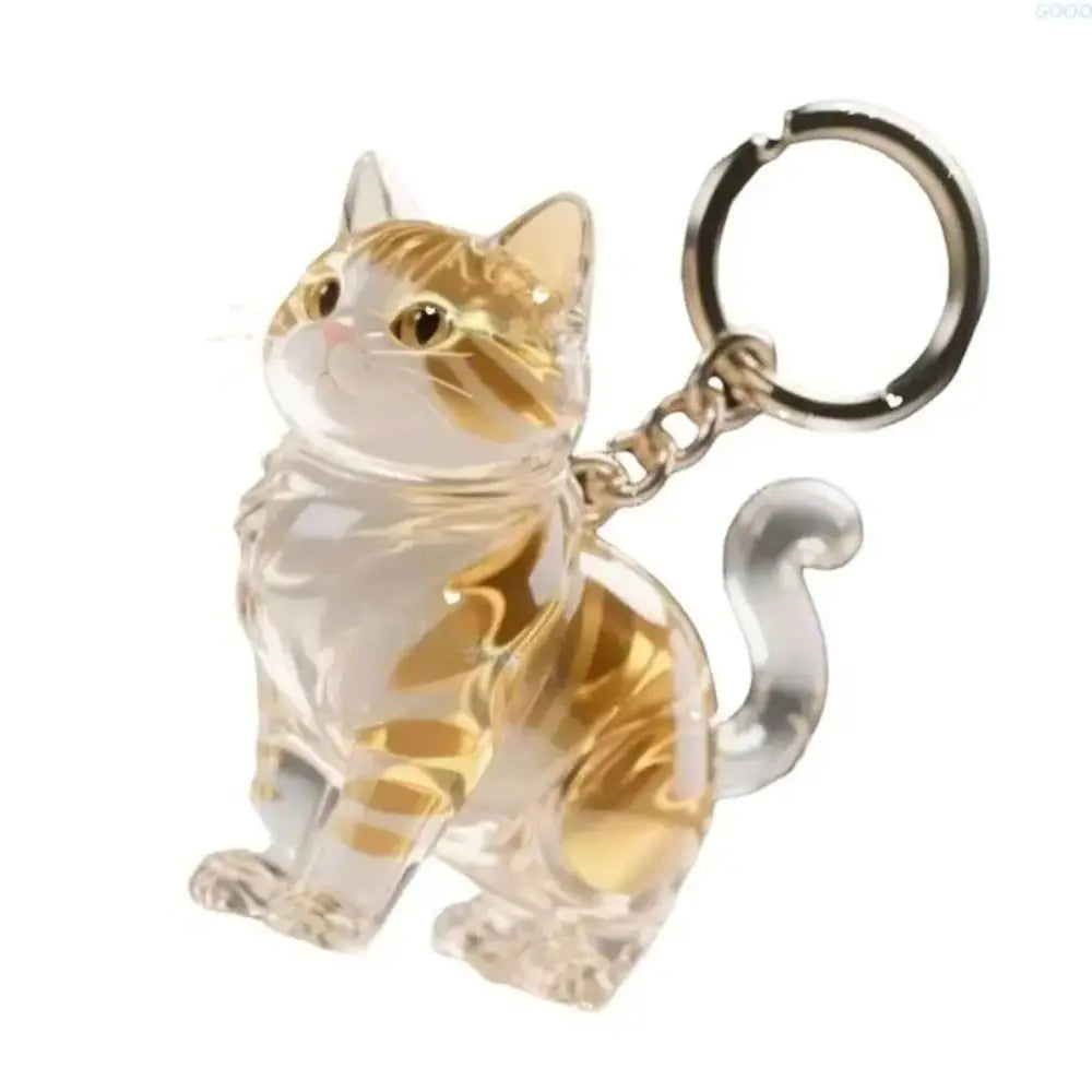 Transparent Pet Hair Storage Capsule Keychain – Cat & Dog Charm Pet Keepsake Keychain PLUSH