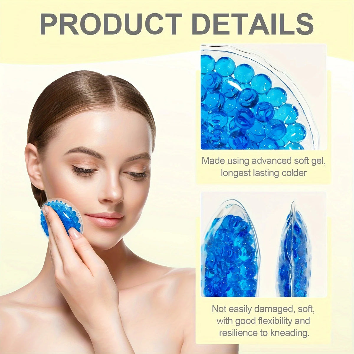 Reusable Hot & Cold Gel Eye Compress Pad – Cooling & Warming Eye Compress Pad PLUSH