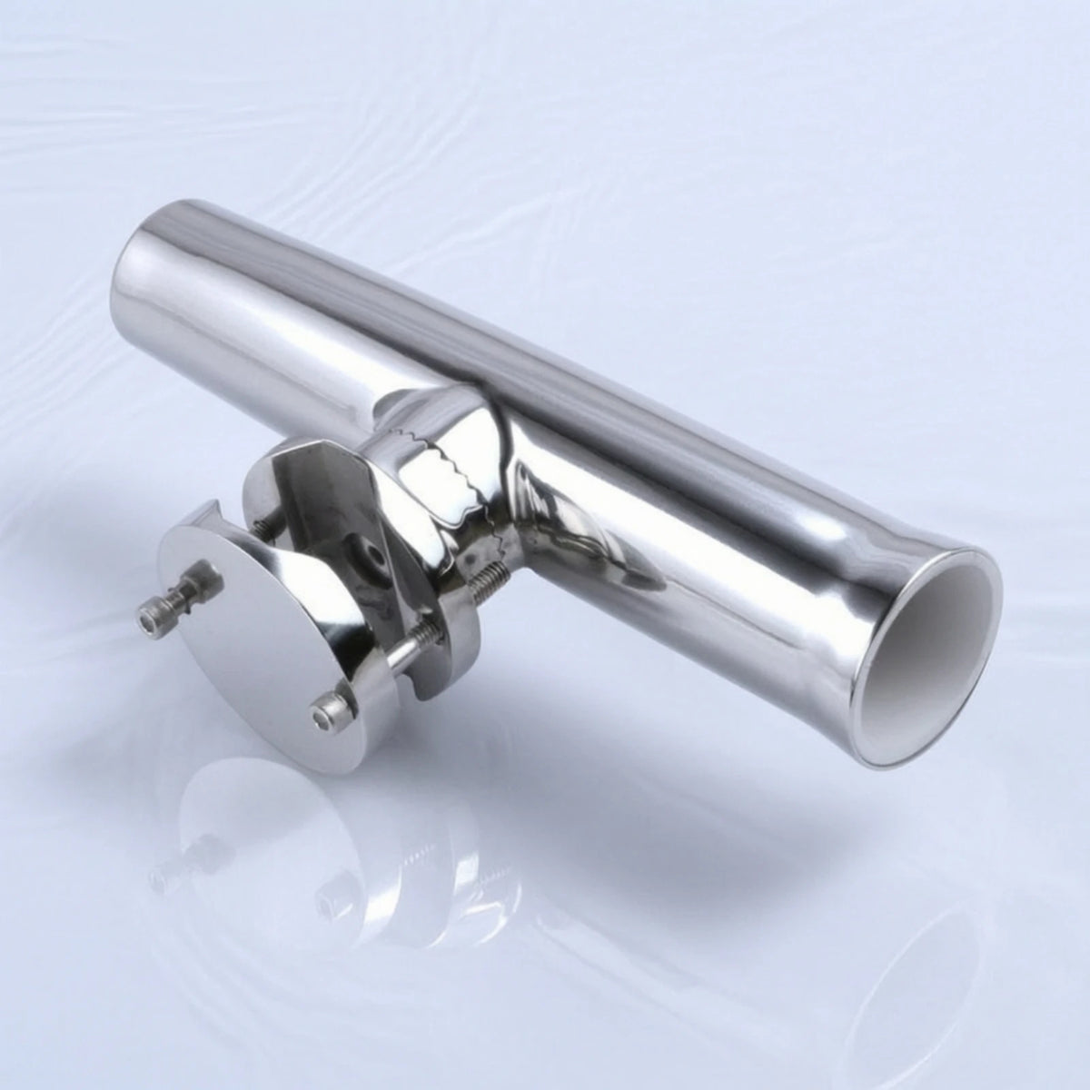 Stainless Steel Fishing Rod Holder with Clamp – Boat & Yacht Fishing Rod Holder PLUSH