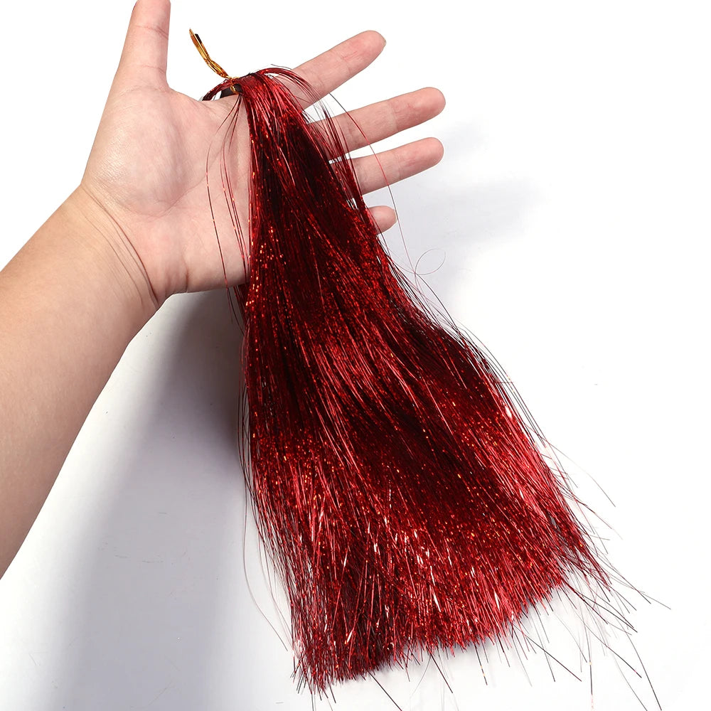 Iridescent Tinsel Icicle Garland 3000pcs – Christmas Decoration Christmas Tree Garland PLUSH