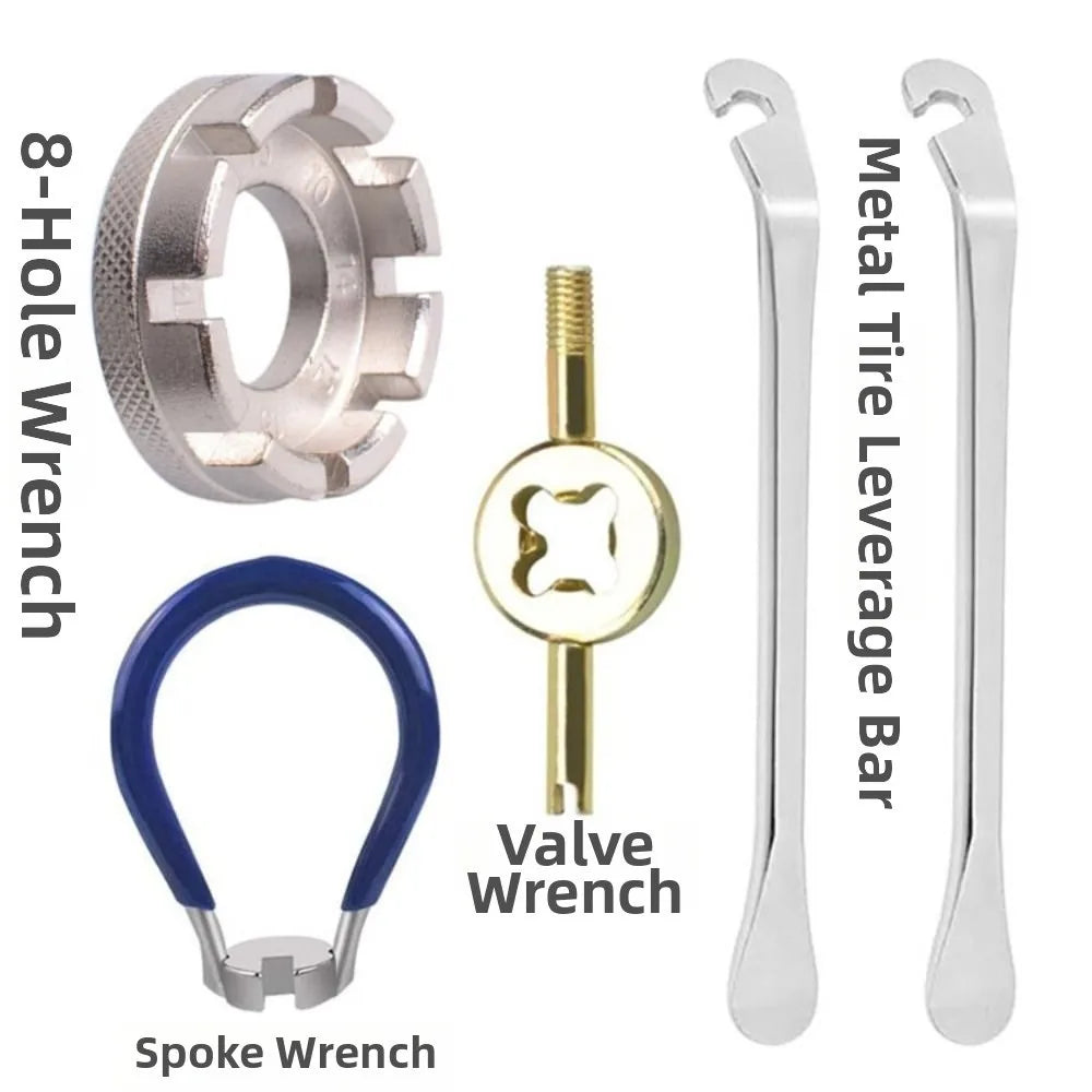 Steel Bicycle Spoke Wrench – Portable Bike Wheel Repair Tool Bicycle Spoke Wrench PLUSH