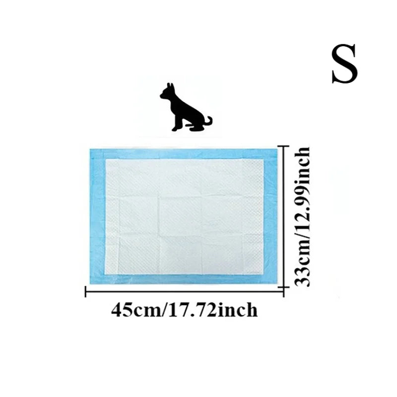 Pet Pee Pads for Dogs & Cats – Super Absorbent Training Mats Pet Training Pads PLUSH S-10PCS