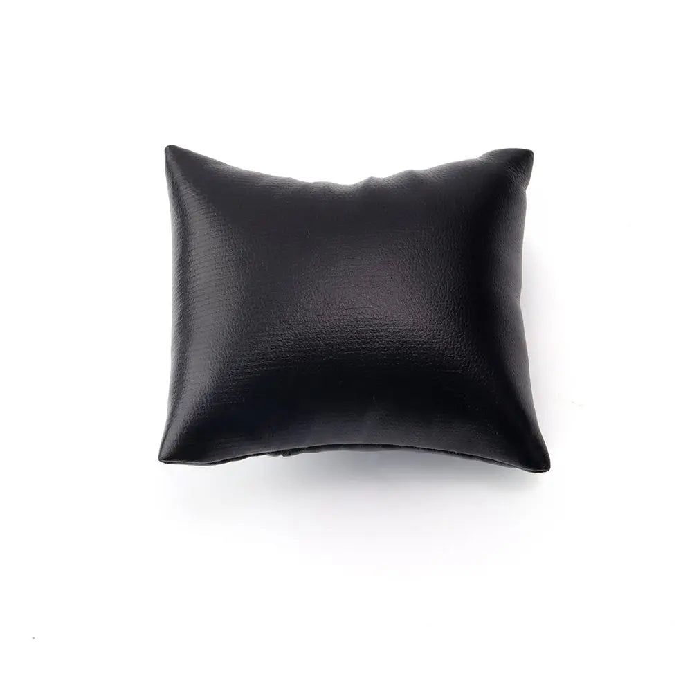 Velvet Jewelry Display Pillow – Bracelet & Bangle Cushion Stand Jewelry Display Stand PLUSH Black PU 8X9cm