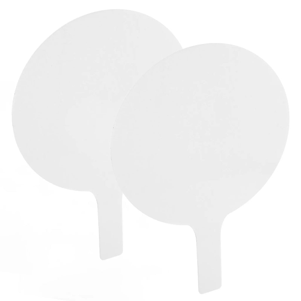2-Pack Double Sided Dry Erase Answer Paddles for Classroom Dry Erase Paddle PLUSH