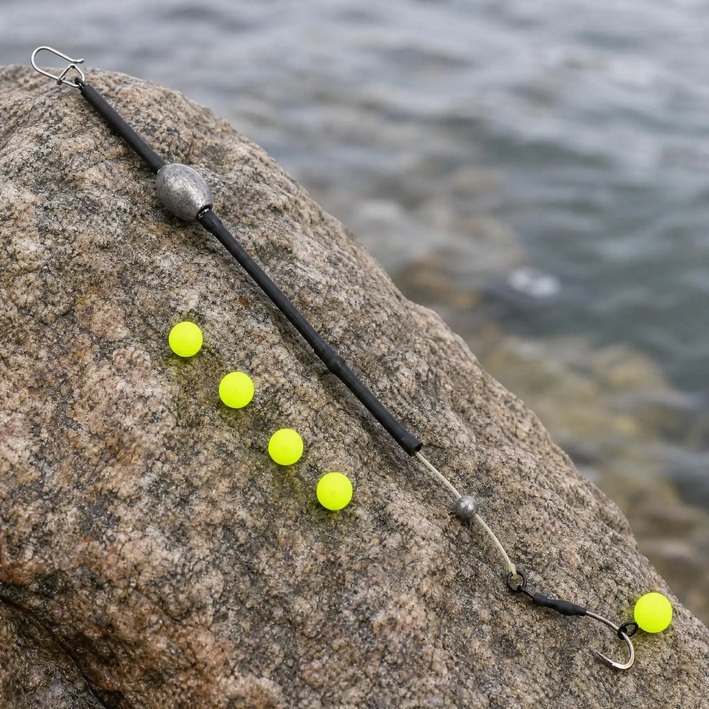 Pre-Made Carp Rig – Anti-Snag Hook, Swivel & Float Included Carp Fishing Rig PLUSH