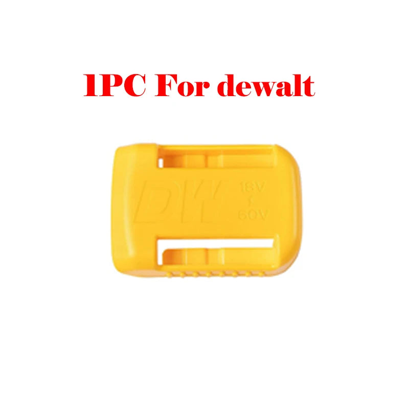 18V Battery Wall Mount Holder for Makita Bosch Dewalt Milwaukee Battery Wall Mount Holder PLUSH For Dewalt 1 China Mainland
