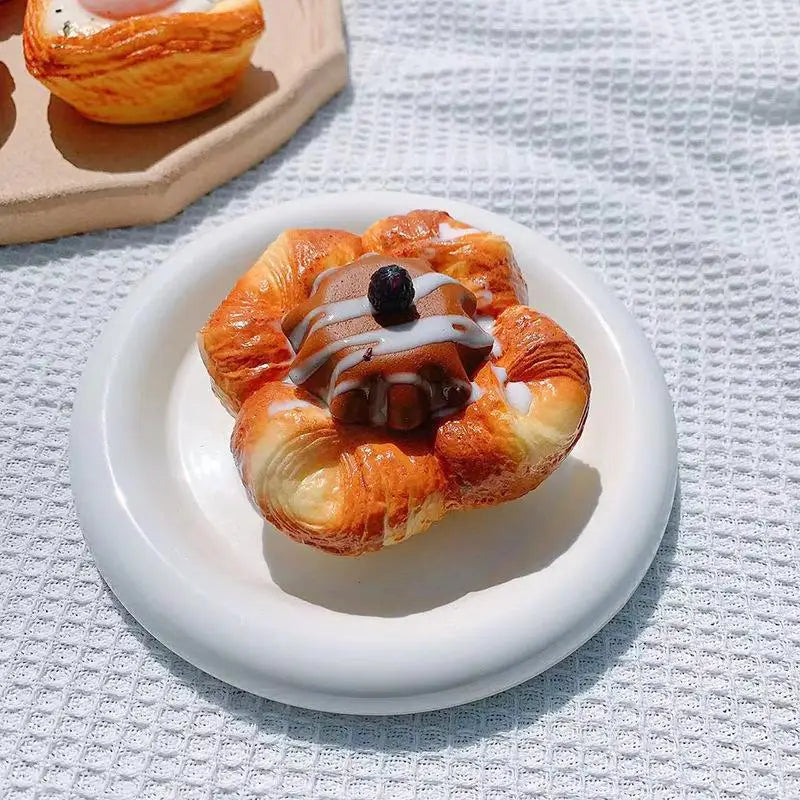 Simulation Bread Squeeze Fidget Toy – Squishy Food Novelty