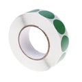 0.75" Color-Coded Adhesive Dot Labels 1000pcs – Archery Training Archery Training Labels PLUSH Green