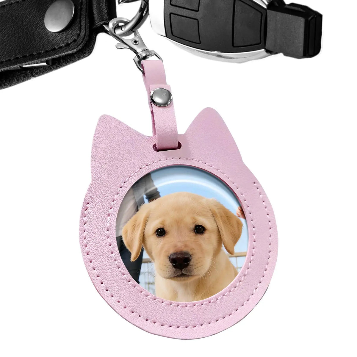Cat Shape Badge Protective Case 55mm 75mm – Hangable Display Badge Holder Case PLUSH