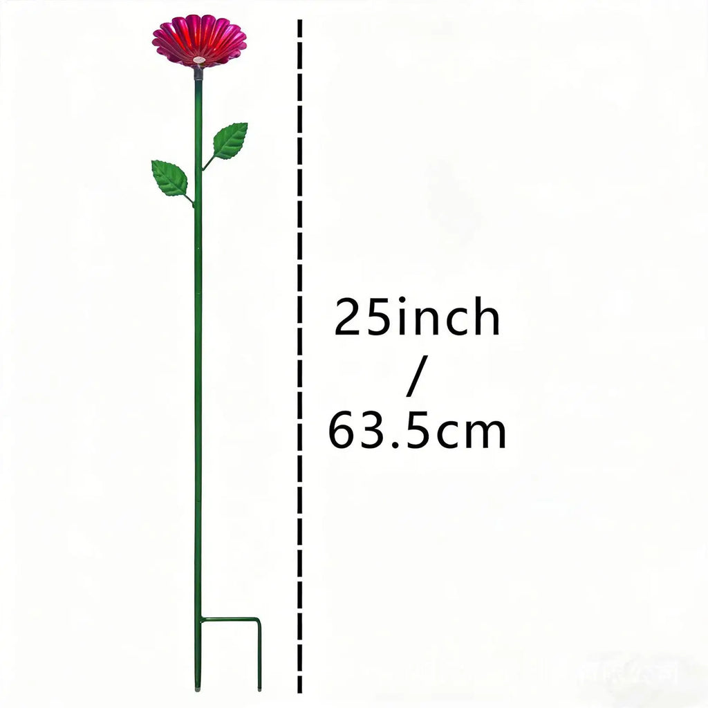 4-Piece Metal Bee Watering Station & Butterfly Bath Garden Set Garden Pollinator Feeder PLUSH