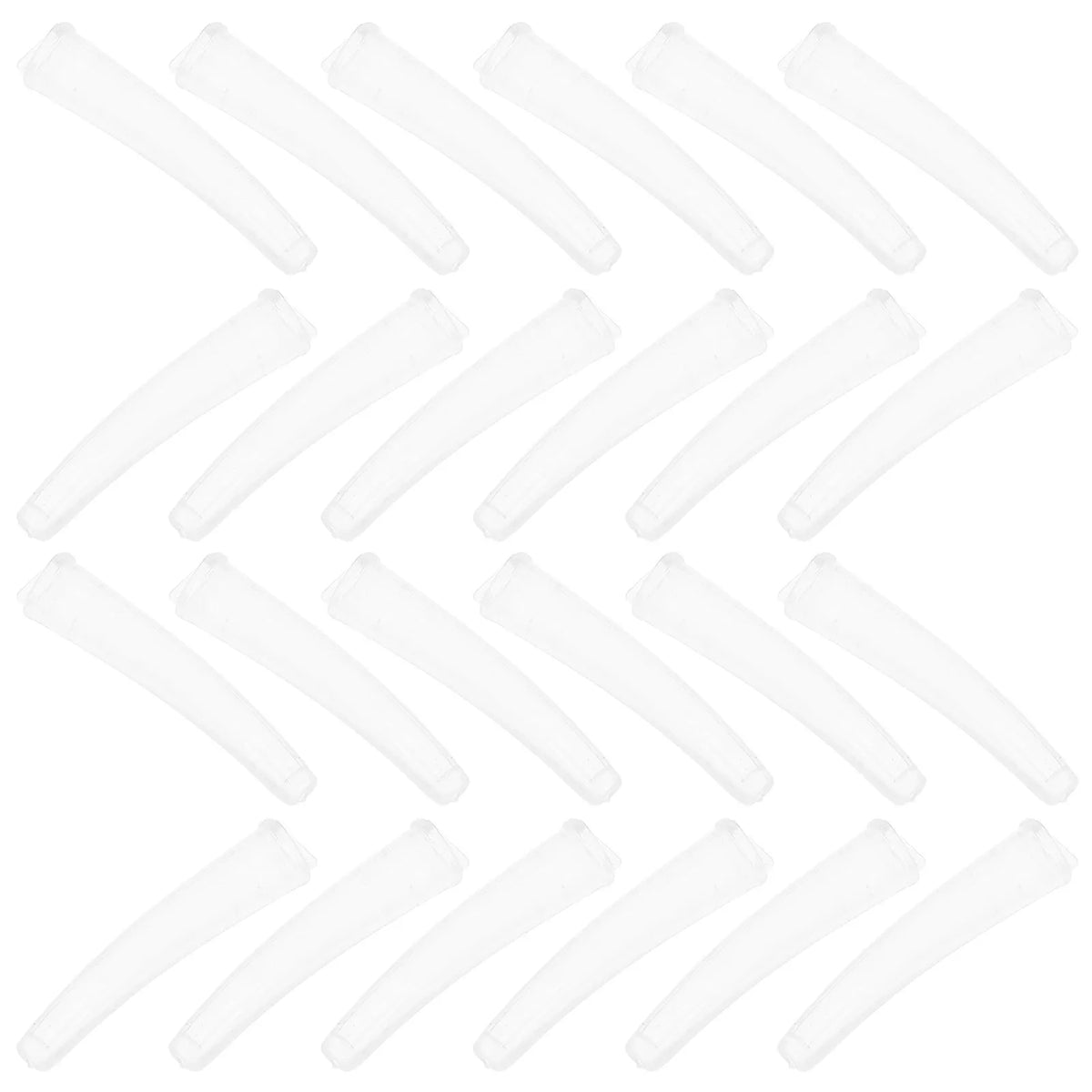 100pcs Clear Tweezer Tip Covers – Non-Slip Protective Sleeves Tweezer Tip Covers PLUSH Default Title