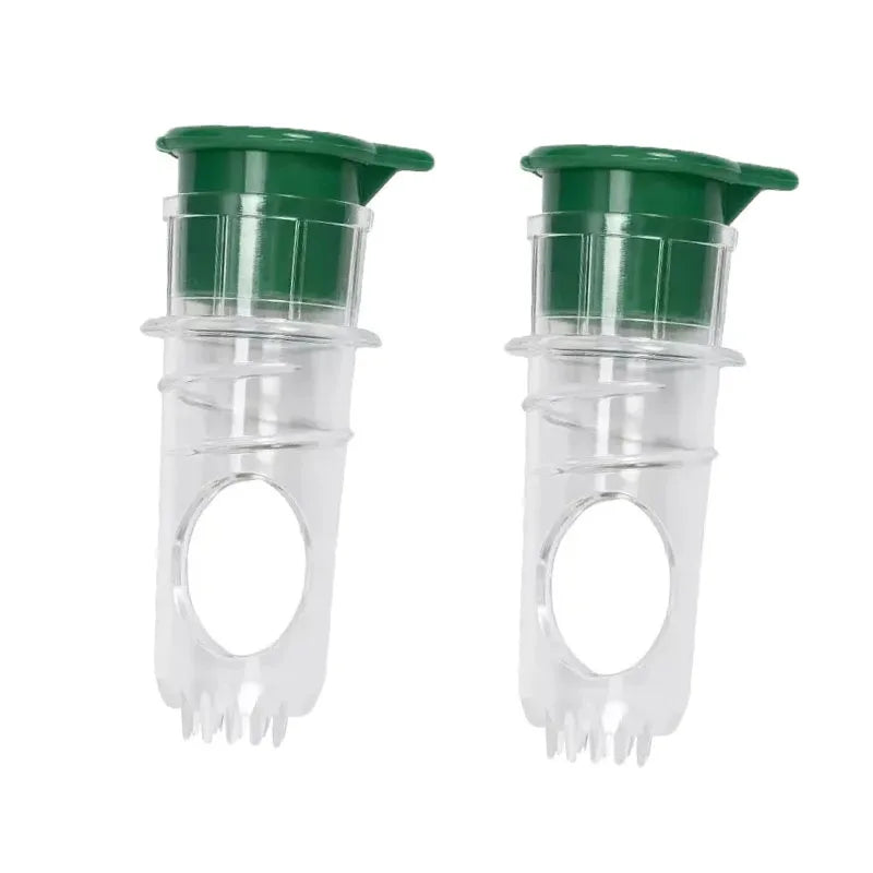 Manual Citrus Juicer – Portable Mini Lemon & Lime Squeezer Manual Citrus Juicer PLUSH Green 2 Pcs