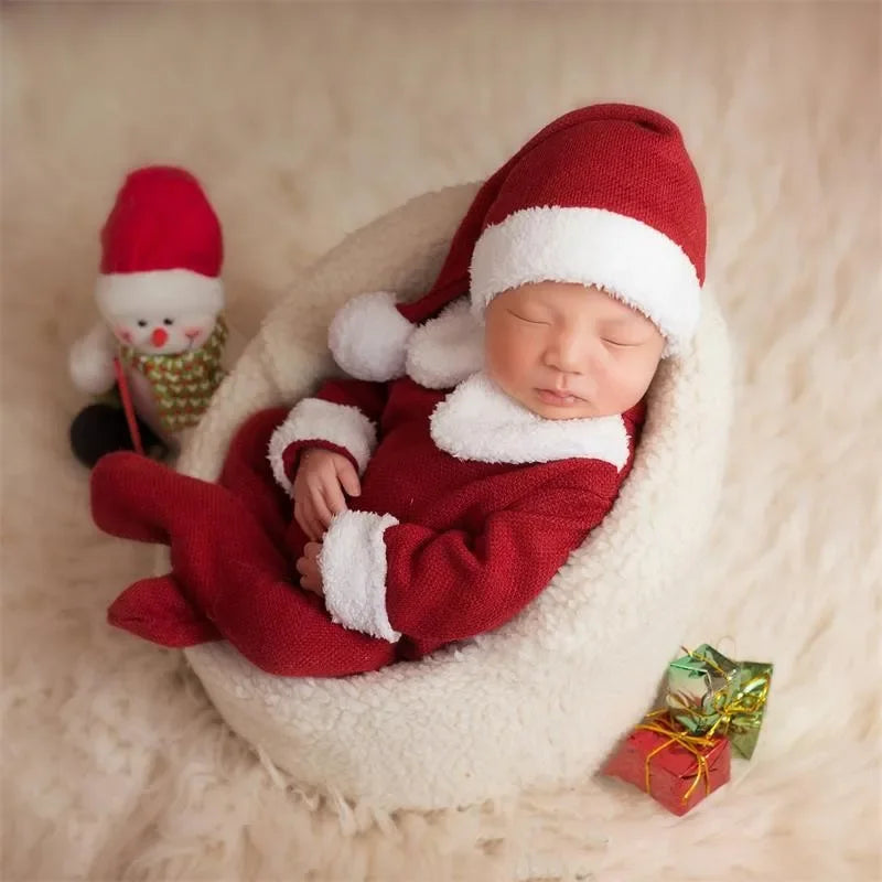 Newborn Baby Photography Prop – Mini Round Posing Sofa Photography Prop Sofa PLUSH