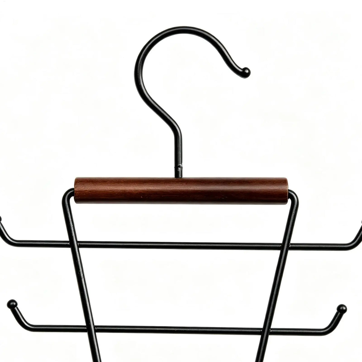 Rotating Double-Sided Vertical Clothes Hanger | Space-Saving Clothes Hanger Organizer PLUSH