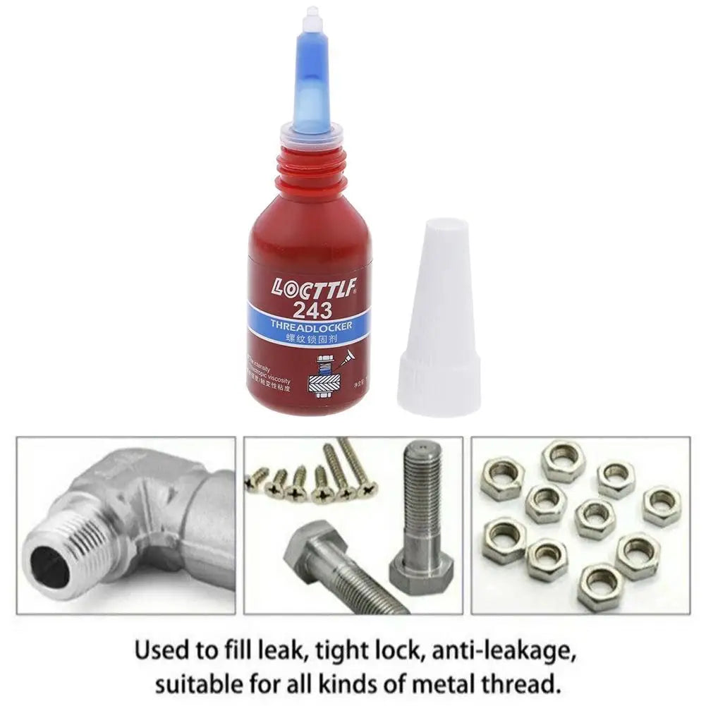 10g Medium Strength Blue Anaerobic Threadlocker Adhesive Threadlocker Adhesive PLUSH