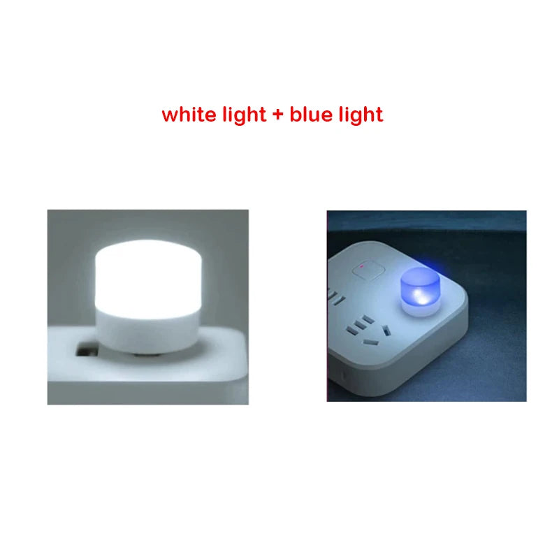 ZWINCKY USB LED Night Light – Mini Plug-In Reading Lamp 1W