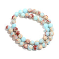 Agalmatolite Natural Stone Beads 4–12mm | DIY Jewelry Natural Stone Beads PLUSH BU 8mm 45pcs